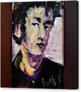 Young Lennon Canvas Print