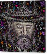 Young Lubavitcher Rebbe Canvas Print