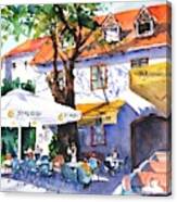 Zagreb Cafe #3 Canvas Print