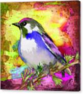 Beautiful Bird Madness 02 Canvas Print