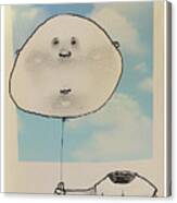 0420 Balloon Head Canvas Print