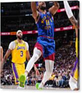 2023 Nba Playoffs - Los Angeles Lakers V Denver Nuggets #1 Canvas Print