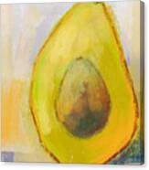 Avocado Modern Art Kitchen Decor #2 Canvas Print