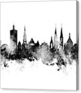 Bielefeld Germany Skyline #1 Canvas Print
