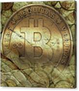 Bitcoin New Age I #1 Canvas Print