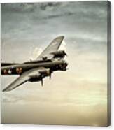 Boeing B-17 Flying Fortress, World War 2 Bomber Aircraft #1 Canvas Print