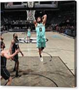 Charlotte Hornets V Brooklyn Nets Canvas Print