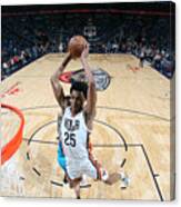 Charlotte Hornets V New Orleans Pelicans Canvas Print