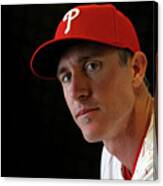 Chase Utley #1 Canvas Print