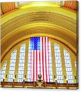 Cincinnati Union Terminal Interior Canvas Print