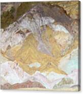 Colors Of Death Valley #1 Canvas Print