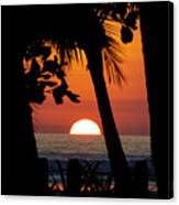 Costa Rican Sunset #2 Canvas Print