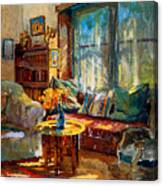 Cottage Interior #1 Canvas Print