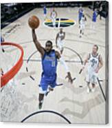 Dallas Mavericks V Utah Jazz Canvas Print