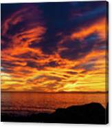 Dramatic Laguna Beach Sunset #2 Canvas Print