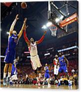 Dwight Howard And Blake Griffin #1 Canvas Print