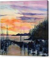 Eagle Ridge Sunset #1 Canvas Print