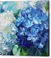 Endless Summer Hydrangea Flowers Canvas Print