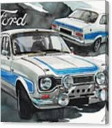 Ford Escort Mk1 #1 Canvas Print