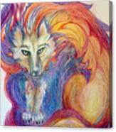 Foxy Wolf #2 Canvas Print
