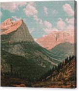 Glacier National Park, Mt #1 Canvas Print