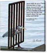 Great Blue Heron #1 Canvas Print