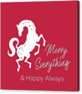 Happy Everything #2 Canvas Print