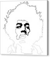 Jimmy Hendrix  #1 Canvas Print