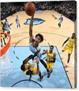 Los Angeles Lakers V Memphis Grizzlies #1 Canvas Print