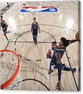 Memphis Grizzlies V Philadelphia 76ers #1 Canvas Print