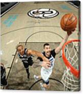 Minnesota Timberwolves V Brooklyn Nets Canvas Print
