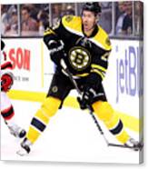 New Jersey Devils V Boston Bruins #1 Canvas Print