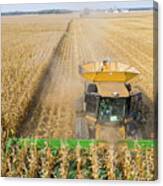 Ohio Corn Harvest Canvas Print