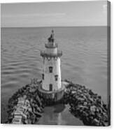 Old Saybrook Outer Lighthouse Canvas Print