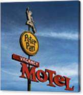 Peter Pan Motel #1 Canvas Print