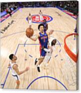 Phoenix Suns V Detroit Pistons #1 Canvas Print