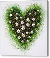 Spring Heart #1 Canvas Print