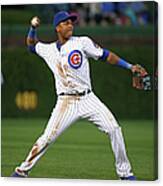 Starlin Castro #1 Canvas Print