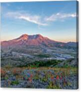 Sunset In St. Helens #1 Canvas Print