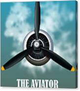 The Aviator - Alternative Movie Poster #1 Canvas Print