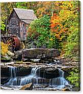 The Glade Creek Grist Mill In West Virginia #1 Canvas Print