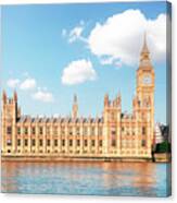 The Palace Of Westminster  #1 Canvas Print