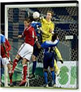 U21 Denmark Vs United States - U21 International Friendly #1 Canvas Print