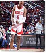 Utah Jazz V Houston Rockets Canvas Print