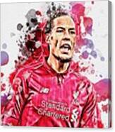 Canvas Print LFCCanvas Print5 Sizes VIRGIL VAN DIJK Liverpool FC