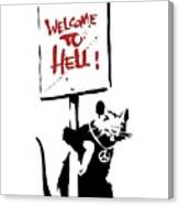 Welcome To Hell #1 Canvas Print