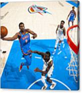 Indiana Pacers V Oklahoma City Thunder Canvas Print