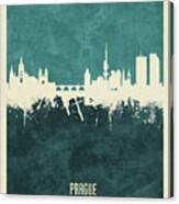 Prague Praha Czech Republic Skyline #11 Canvas Print