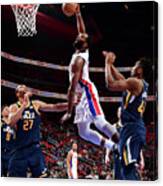Andre Drummond #14 Canvas Print