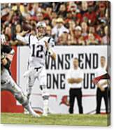 NFL: OCT 05 Patriots at Buccaneers Canvas Print